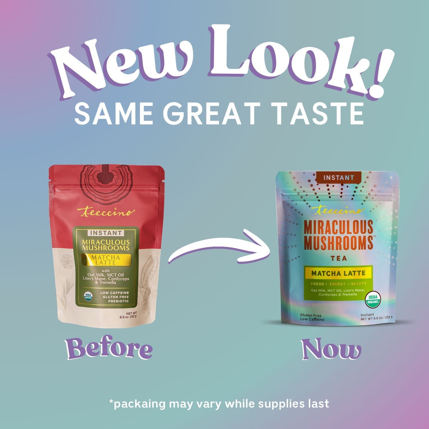 Miraculous Mushrooms® Matcha Latte